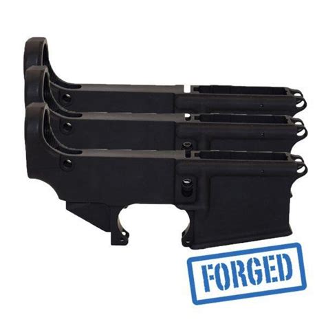 80 Ar 15 Anodized Forged Lower Receiver 3 Pack American