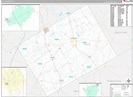 Falls County, TX Wall Map Premium Style by MarketMAPS