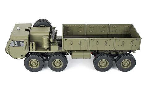 HG P801 1 12 8X8 Military Truck ARTR W 2 4GHz Remote Sound Light