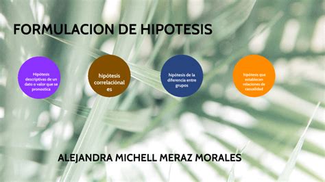 Formulación De Hipótesis By Alejandra Michell Meraz Morales