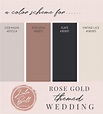 √ Rose Gold Color Code Canva