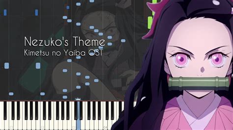 Nezukos Theme From Demon Slayer Piano Version Kim Bo Shazam