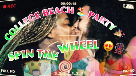 College Beach Party 🏖🐬🏝 Spin The Wheel Public Interview “baywatch