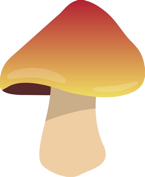 Mushroom Clipart Design Illustration 9385003 Png