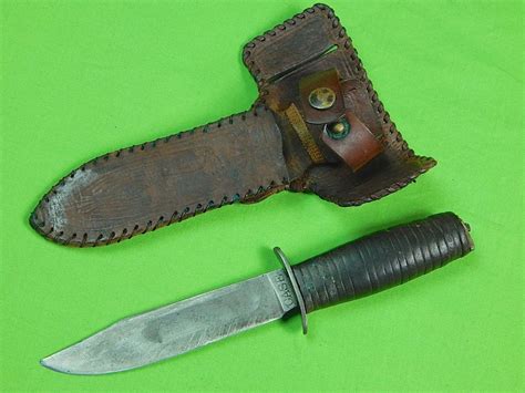 Us Pre Ww2 Early Case Xx Fighting Knife And Sheath Antique And Military