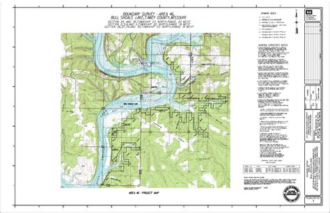 Table Rock Lake Map With Mile Markers