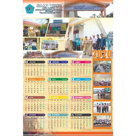 Kalender Sekolah Bisa Satuan