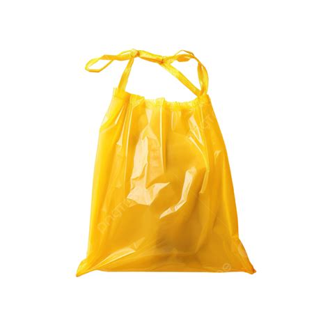 Yellow Recycle Plastic Bag Bag Eco Recycle Png Transparent Image And