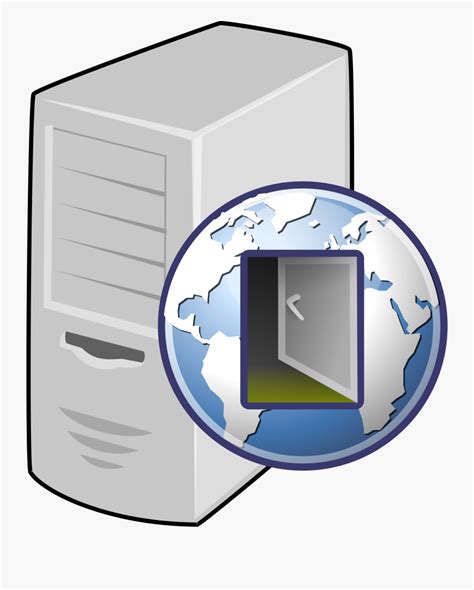 Server Clipart For Powerpoint Proxy Server Icon Png Free