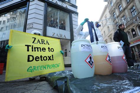 Chemicals In Fast Fashion Revealed In Greenpeaces Toxic Threads The