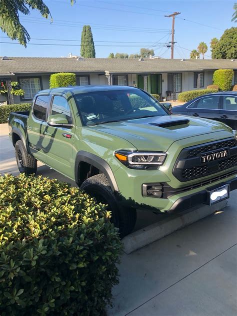 2020 Toyota Tacoma Trd Pro Army Green