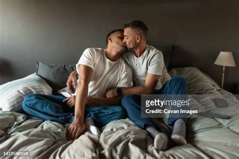 Two Gay Guys Kissing Photos And Premium High Res Pictures Getty Images