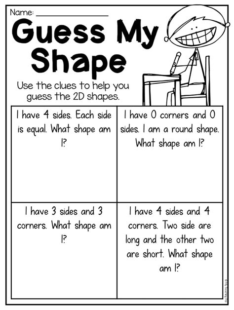 First Grade 2d And 3d Shapes Worksheets First Grade Worksheets
