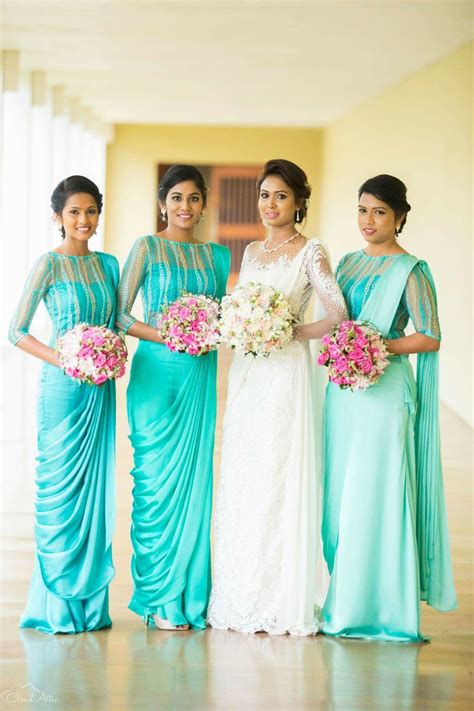 Bridesmaids Outfit Idea I Like This Style Indian Bridesmaid
