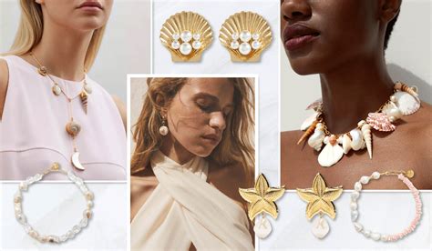 The Shell Necklaces Earrings And Bracelets To Wear This Summer