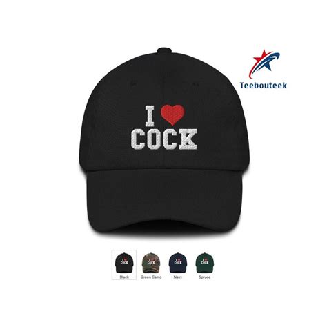 I Love Cock Embroidered Hat Cocksucker Cap Whore Hat Slut Etsy