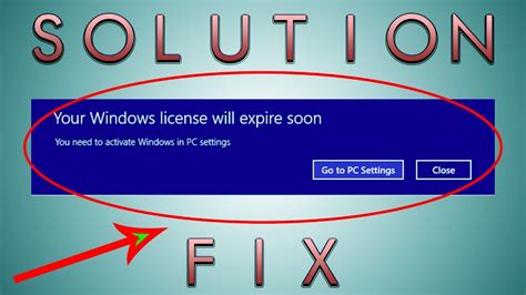 How To Fix Your Windows License Will Expire Soon On Windows 10 Youtube