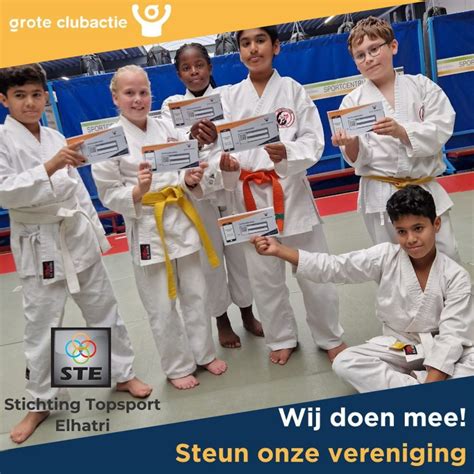 Stichting Topsport Elhatri Ste Gaat Loten Verkopen Voor Het Karatekamp 2024 Stichting