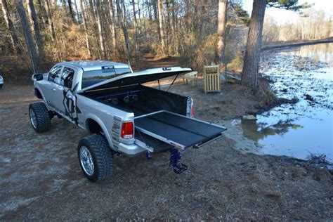 Full View Of Bedslide S For 1st Gen Of Toyota Tacoma 5 Bed Top Tents