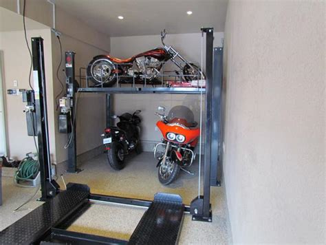 4 Highly Effective Motorcycle Garage Storage Solutions