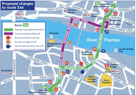 Tfl Proposes To Reroute Bus Route 344 Away From Southwark Bridge 27