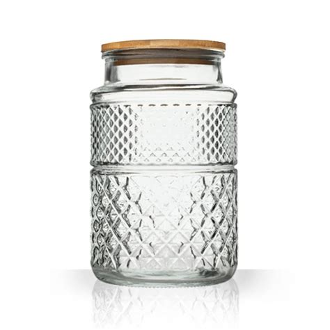 Buy Large Glass Storage Jar 60 Fl Oz Glass Food Storage Containers