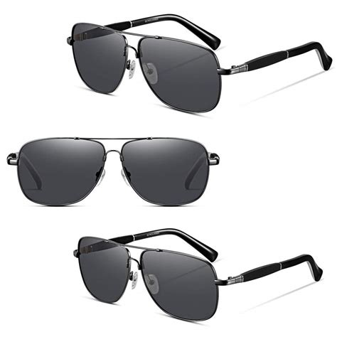 Buy Eyeglow Classical Driving Polarized Sunglasses Titanium Frame