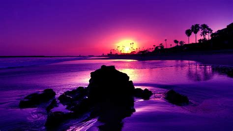 Blue And Purple Sunset Wallpapers Top Free Blue And Purple Sunset