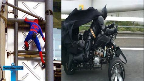 Top 10 Real Life Superheroes Caught On Camera Comic Books To Real