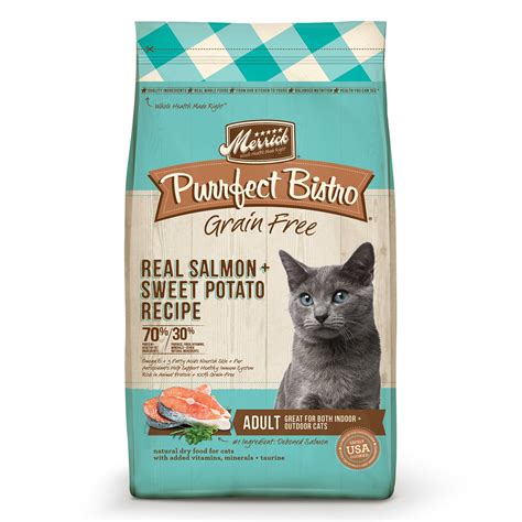 Give your cat the stress & anxiety relief she deserves with petco's selection of cat pheromones, including cat calming collars petcoach, llc. Merrick Purrfect Bistro Grain Free Real Salmon Adult Dry ...