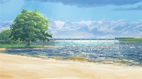 Anime Landscape Summer Wallpapers Wallpaper Cave