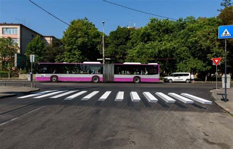 Prima Trecere De Pietoni 3d Din Cluj Napoca