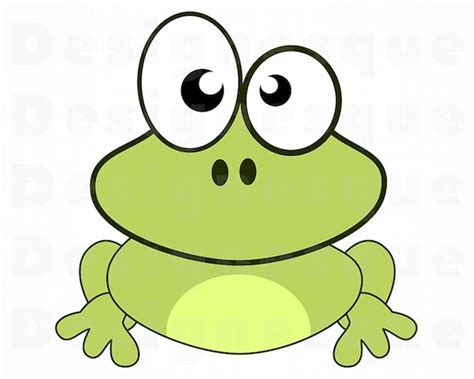 Cute Frog Svg