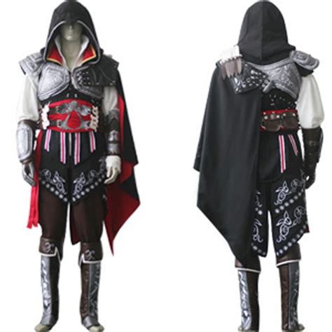 Assassin S Creed Ezio Auditore Da Firenze Cosplay Costumes Free