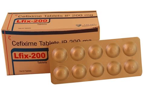 Cefixime Tablet Lfix At Rs Box Cefixime Tablet In Faridabad ID