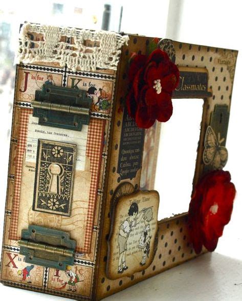 Beautiful Altered Art Box From Our Blog Graphic45 Alteredartbox Diy