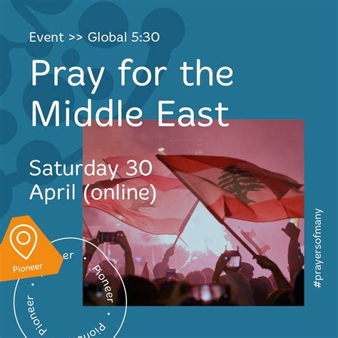 Pray For The Middle East — Relational Mission