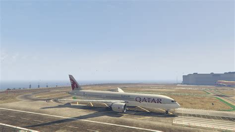 Boeing 787 9 Dreamliner Qatar Airways Livery Gta5