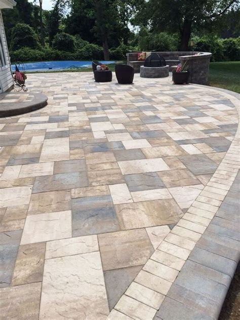 12 Some Of The Coolest Ways How To Improve Backyard Pavers Design Ideas