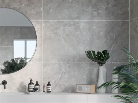 Fibo Signature Silver Grey Marble Wall Panel Ubicaciondepersonascdmx