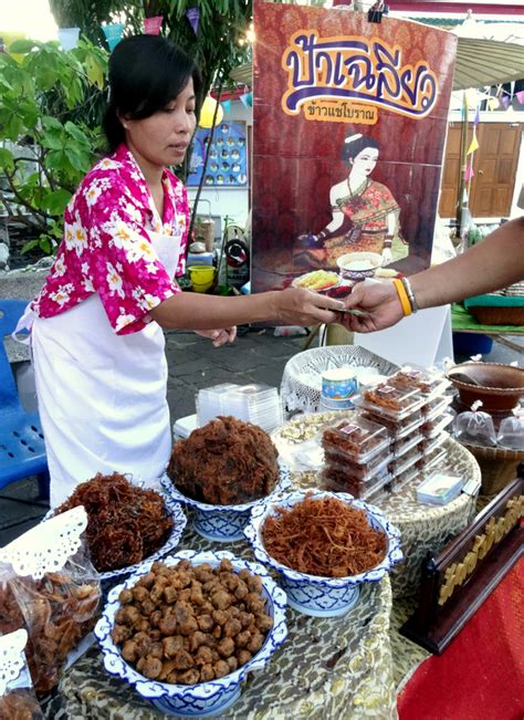 Local Food Market At Wat Pho Temple In Bangkok Thailand Travel And Lifestyle Diaries Just