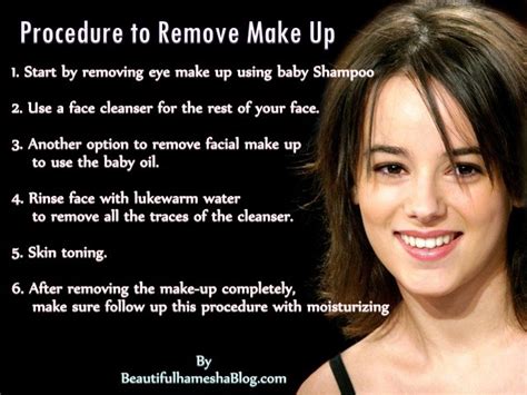 How To Remove Makeup Properly Step By Step Saubhaya Makeup