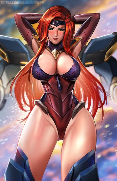 Miss Fortune And Gun Goddess Miss Fortune League Of Legends Drawn By