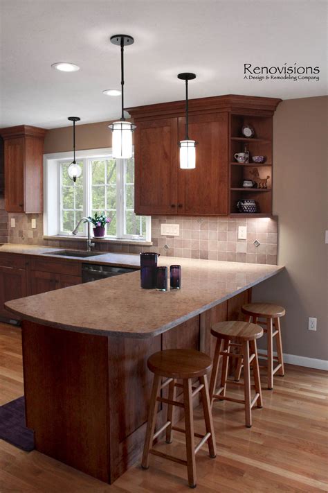 Check spelling or type a new query. Kitchen remodel by Renovisions. Cherry cabinets, shaker ...
