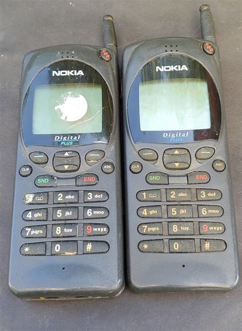 Lot 2 Vintage Mobile Phone Nokia 2160 Efr Collection Old Etsy