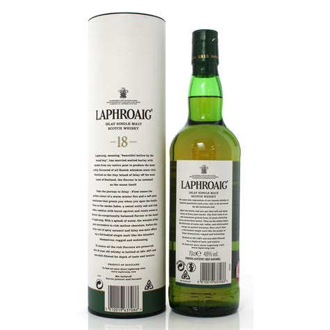laphroaig 18 year old auction a31572 the whisky shop auctions