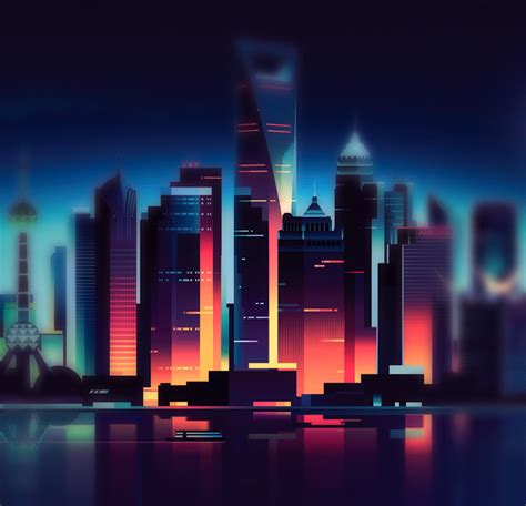 Sublime Cityscape Illustrations By Romain Trystram