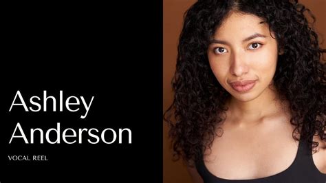 Ashley Anderson Vocal Reel Youtube