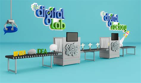 Digital Lab Digital Factory On Behance