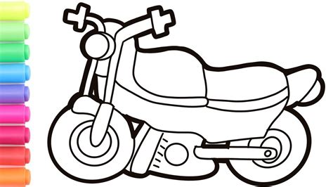 Do you dream of learning how to ride a motorcycle? HOW TO DRAW A MOTORCYCLE EASY STEP BY STEP|Art Tips for ...